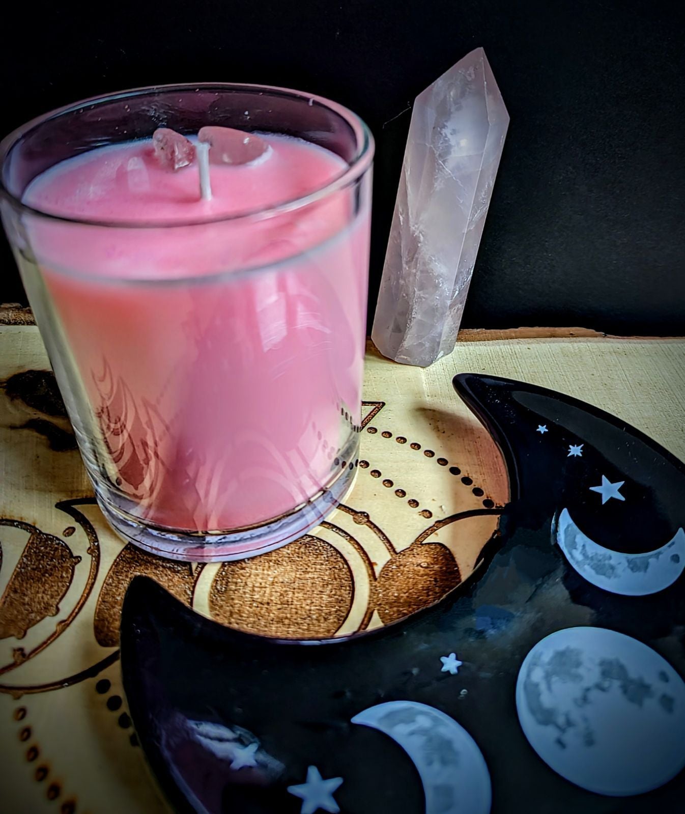 Rose Quartz Candle