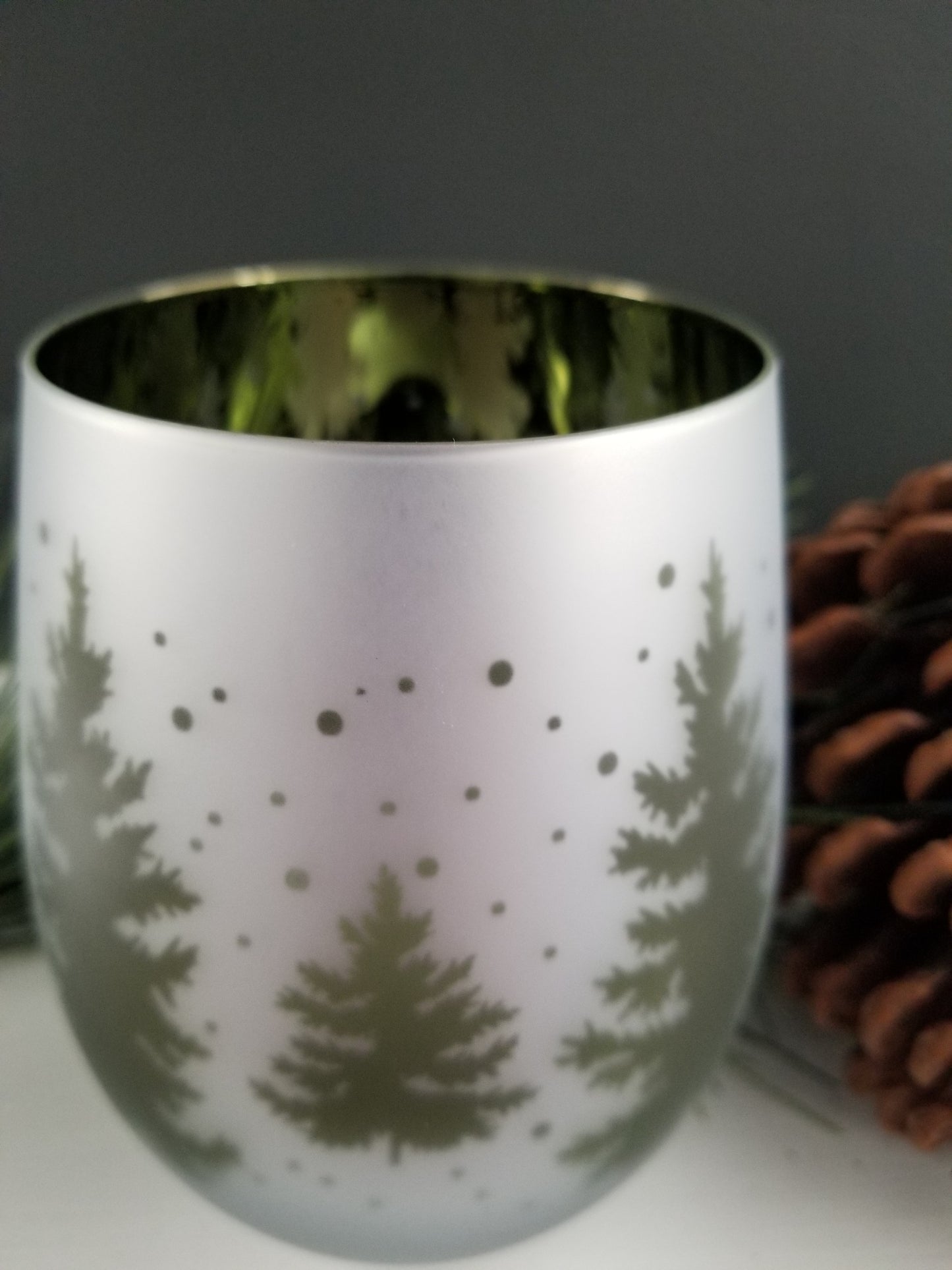 Fir Baby Candle